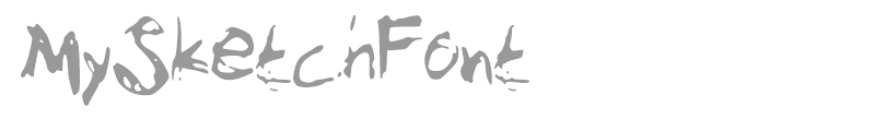 MySketchFont