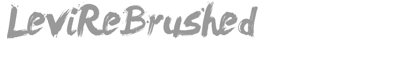 LeviReBrushed