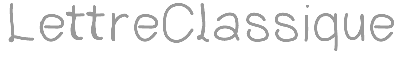 LettreClassique