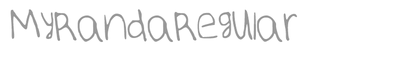 MyRandaRegular