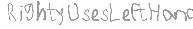 RightyUsesLeftHand