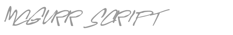 McGurr Script