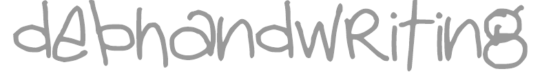 debhandwriting