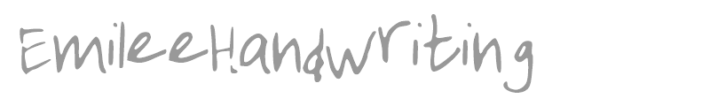 EmileeHandwriting