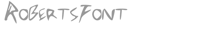 RobertsFont