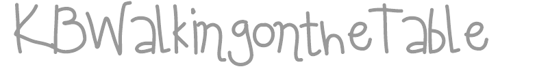 KBWalkingontheTable