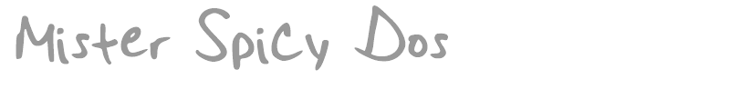 Mister Spicy Dos