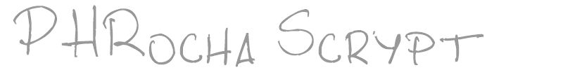 PHRocha Scrypt