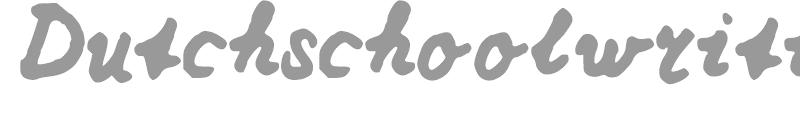 Dutchschoolwriting