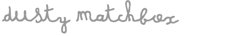 Dusty matchbox