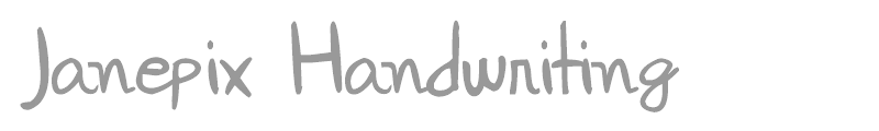 Janepix Handwriting