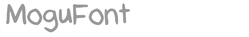 MoguFont