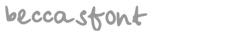 beccasfont