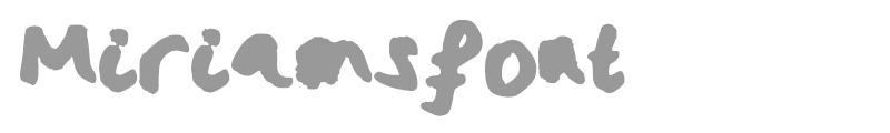 Miriamsfont