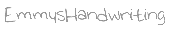 EmmysHandwriting