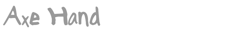 Axe Hand