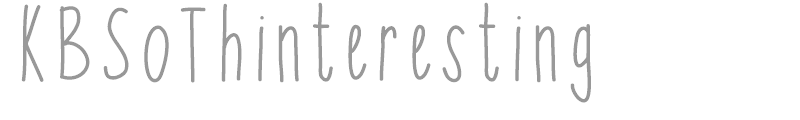 KBSoThinterestingBold