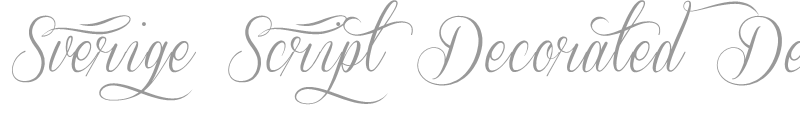 Sverige Script Decorated Demo