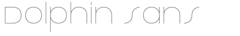 Dolphin Sans