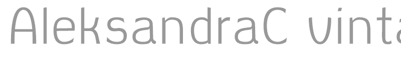 AleksandraC vintage