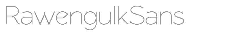 RawengulkSans