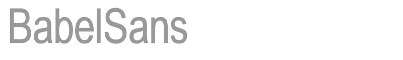 BabelSans