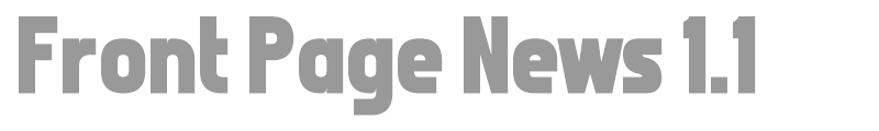 Front Page News 1.1
