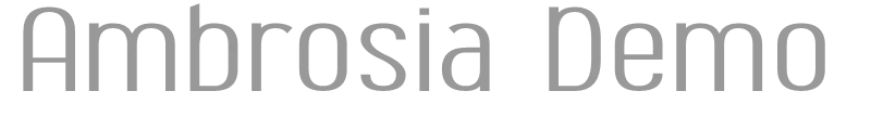 Ambrosia Demo