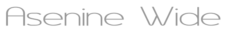 Asenine Wide