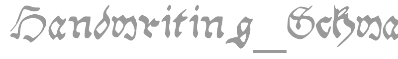 Handwriting_Schwabacher