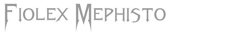 Fiolex Mephisto