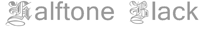 Halftone Black