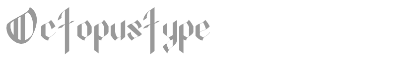 Octopustype