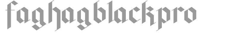 faghagblackpro