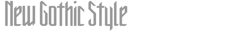 New Gothic Style