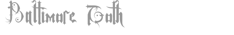 Baltimore Goth