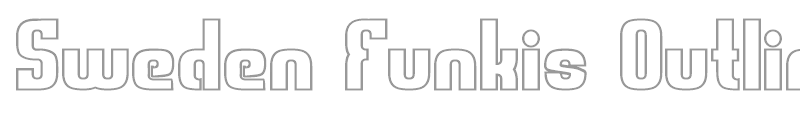 Sweden Funkis StraightOutlined
