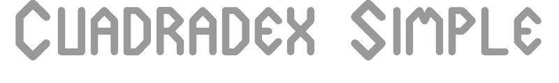 Cuadradex Simple St