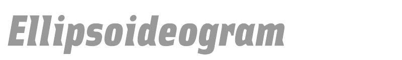 Ellipsoideogram