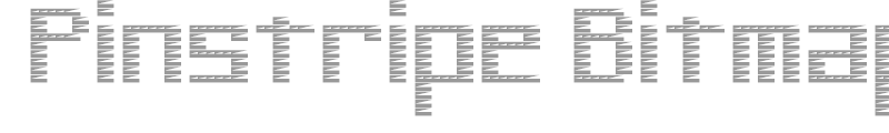 Pinstripe Bitmap