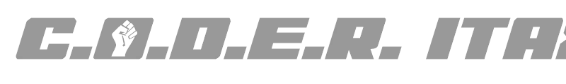 C.O.D.E.R. Italic