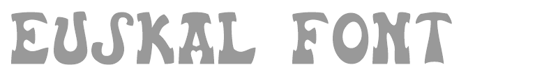 Euskal Font