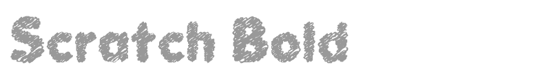 Scratch Bold