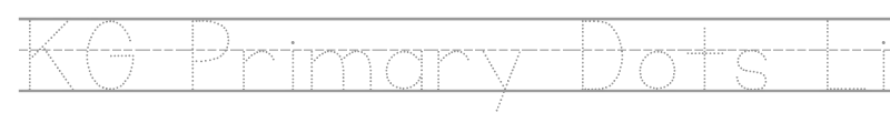 KG Primary Dots Lined Alt
