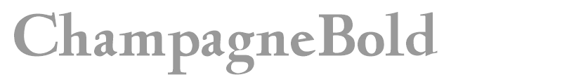 ChampagneBold