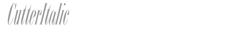CutterItalic
