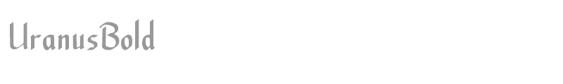 UranusBold