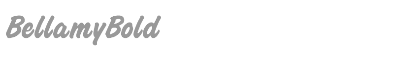 BellamyBold