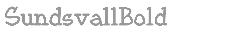 SundsvallBold