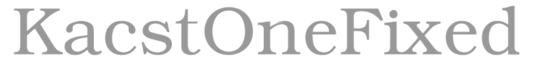 KacstOneFixed